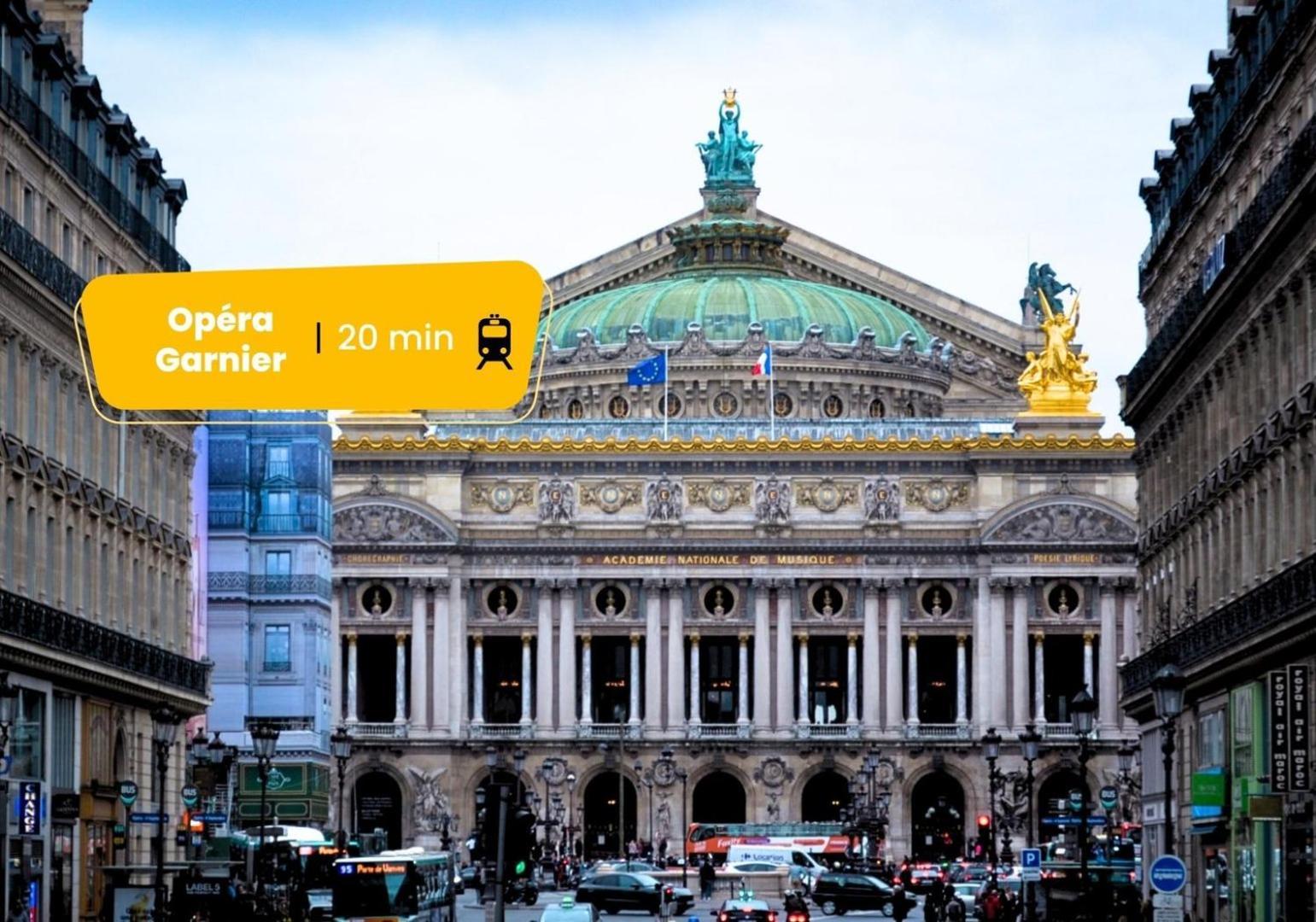 165 Suite Denis - Superbe Appartement A Parigi Esterno foto