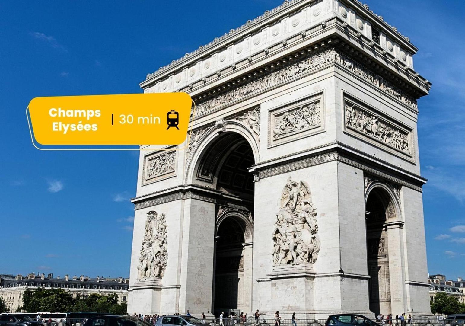 165 Suite Denis - Superbe Appartement A Parigi Esterno foto