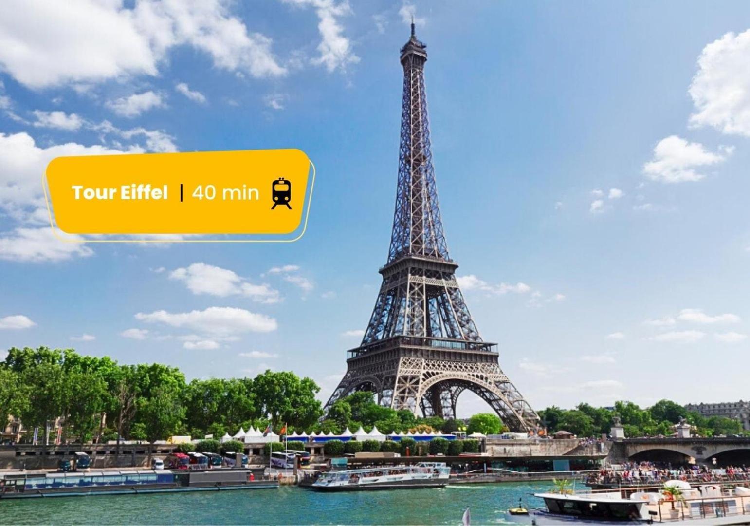 165 Suite Denis - Superbe Appartement A Parigi Esterno foto