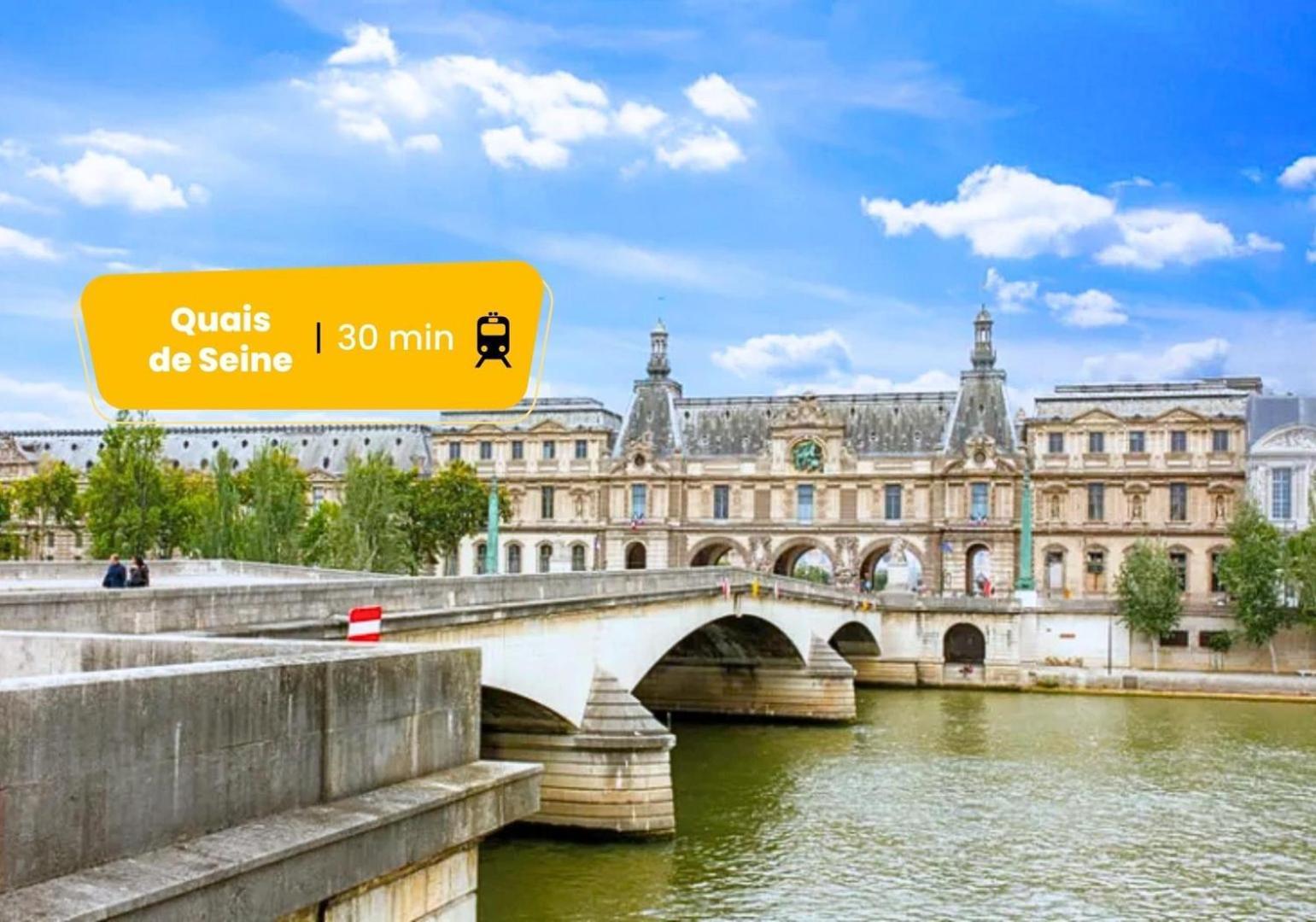 165 Suite Denis - Superbe Appartement A Parigi Esterno foto